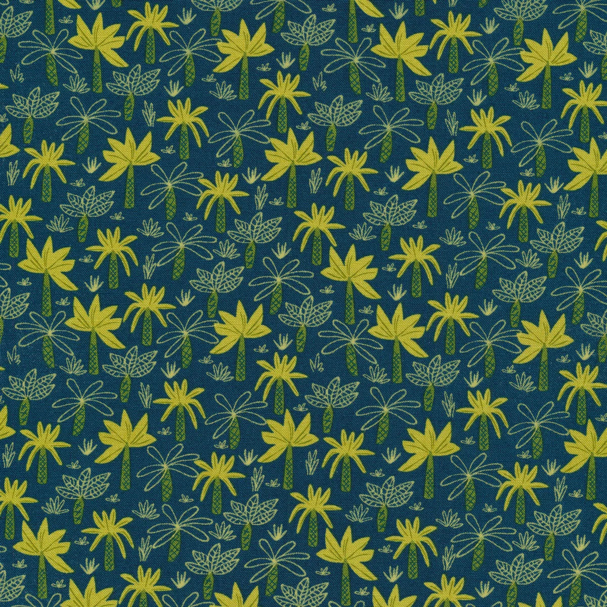 M20823 16 Trees on Teal