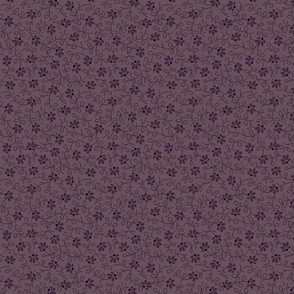 R170446 Floral in Purple