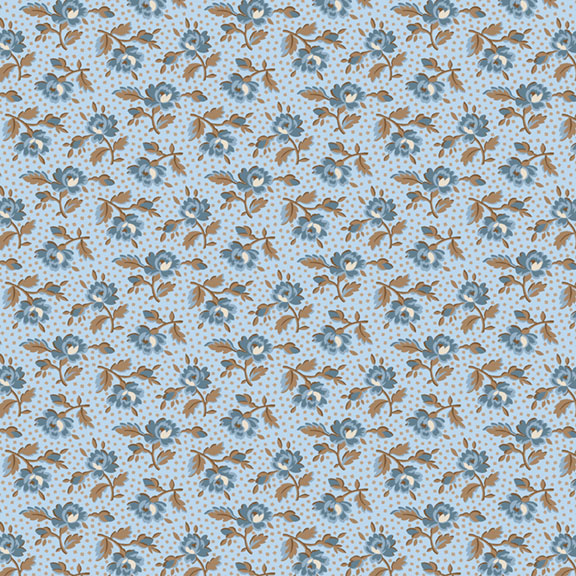 R570499 Bessie's Rose in Blue