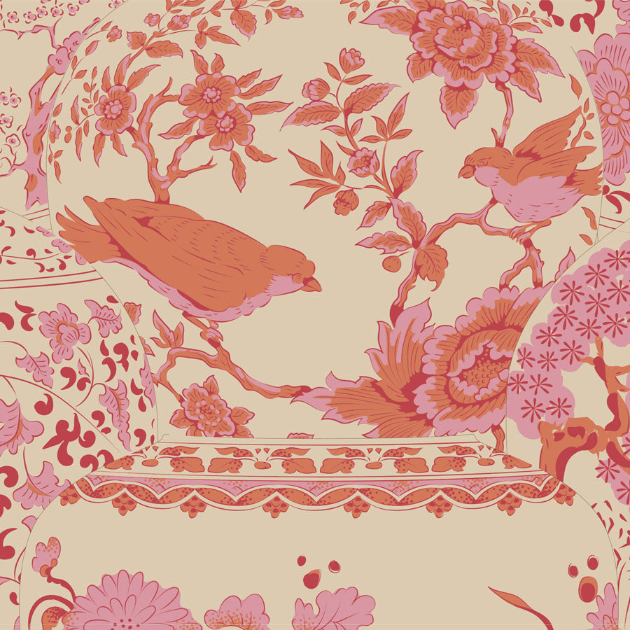 100460 Vase Collection Pink