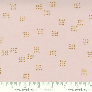 M17961 14 Gold Stamp on Rose Quartz