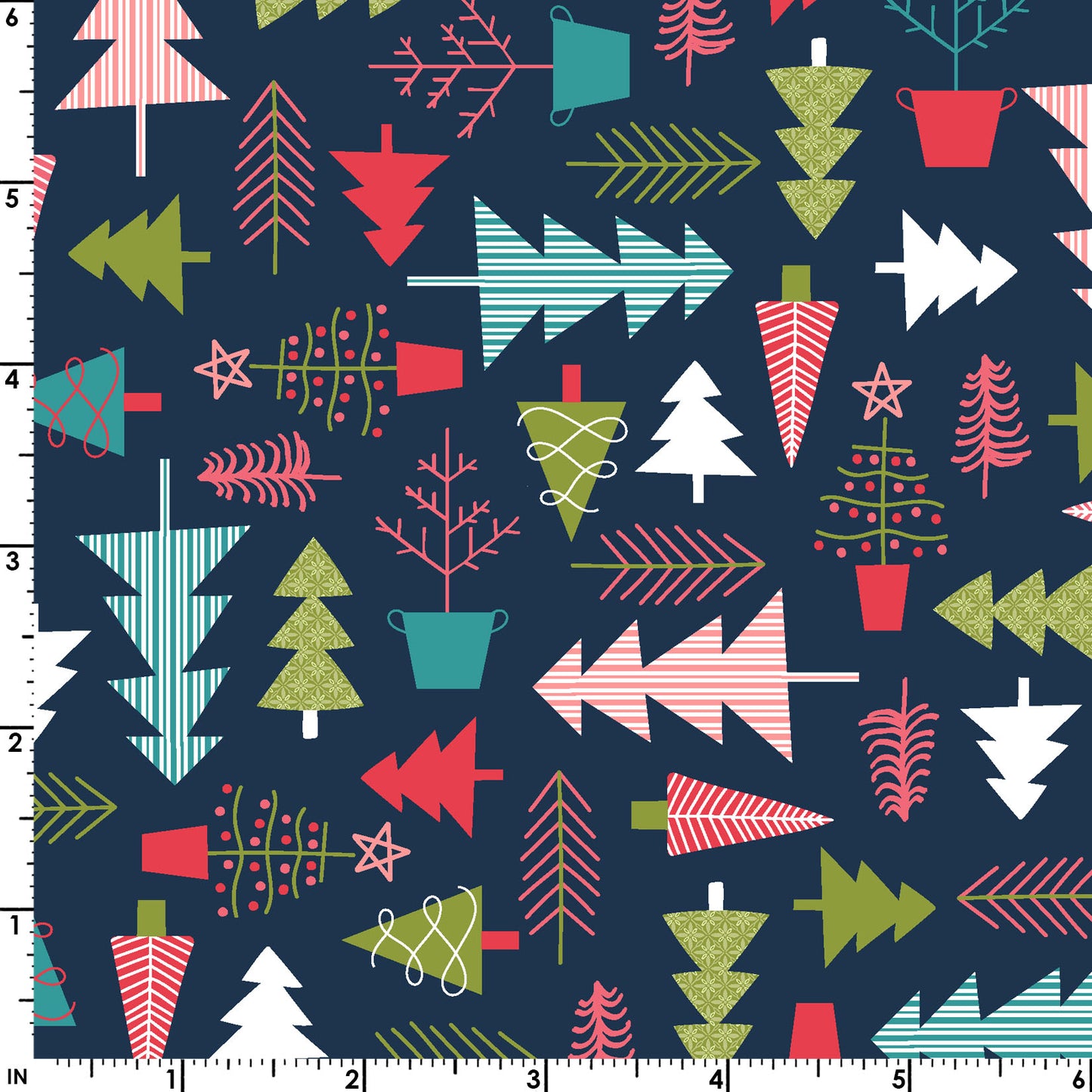 MAS10204-N Tree Farm Navy