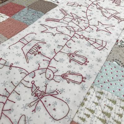 Christmas Garland Table Runner