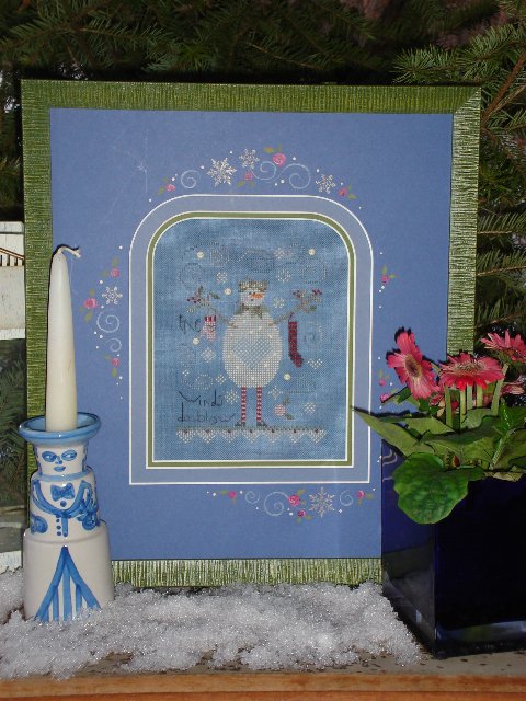 Blue Snowman Kit
