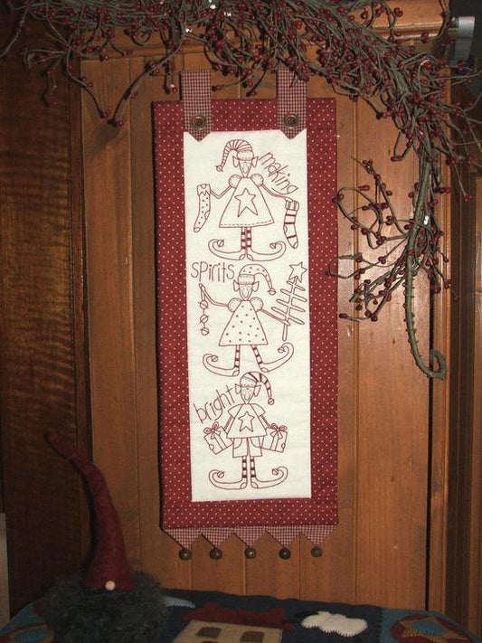 Making Spirit's Bright Stitchery