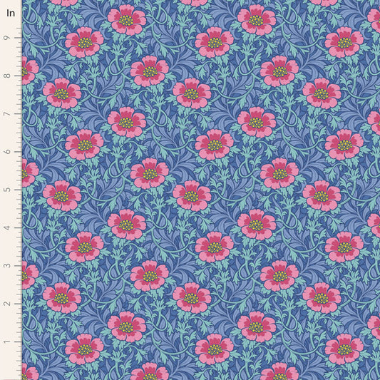 10522 Winter Rose - Blue