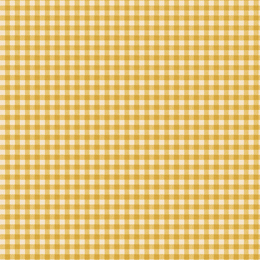 160065 Gingham in Yellow
