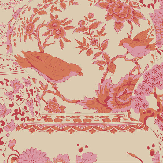 100460 Vase Collection Pink