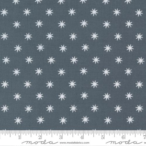 M11515 14 White Stars on Graphite