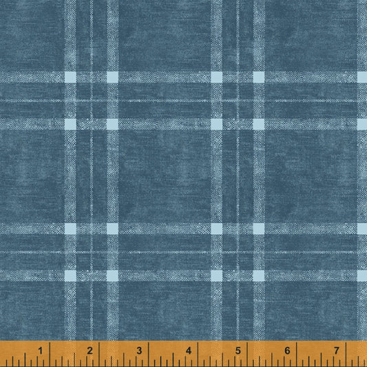 52747-4 Plaid in Denim