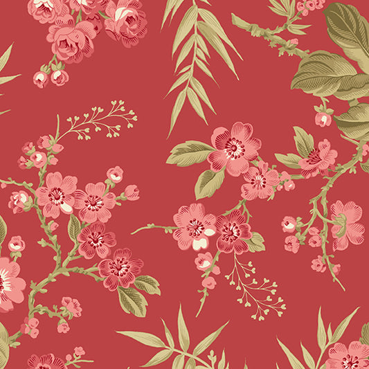 A8822 R Bouquet in Scarlet