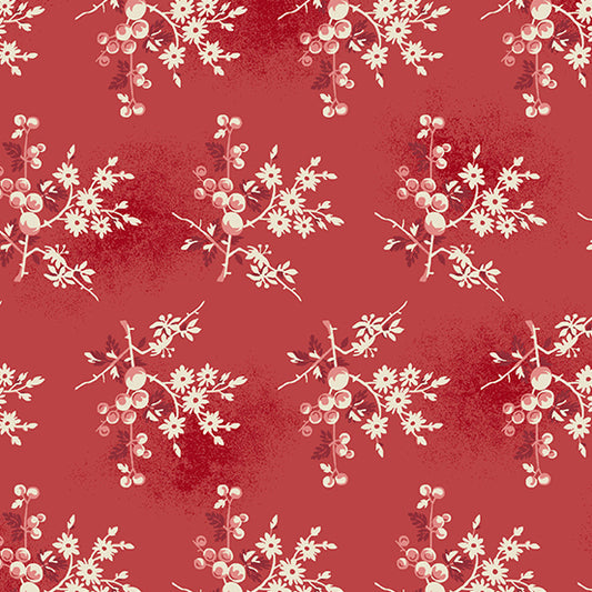 A8824 R Fresh Berries in Crimson