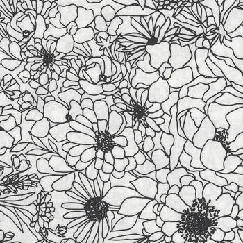 M11507 15CV Modern Flowers Paper, Illustrations