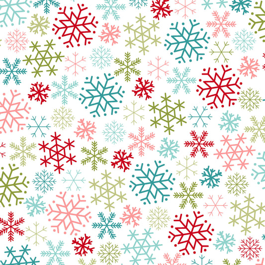 MAS10205-Z Snowflakes Multi