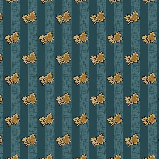 R3310 Leaf Stripe Blue