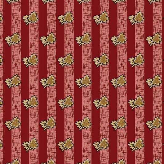 R3310 Leaf Stripe Red
