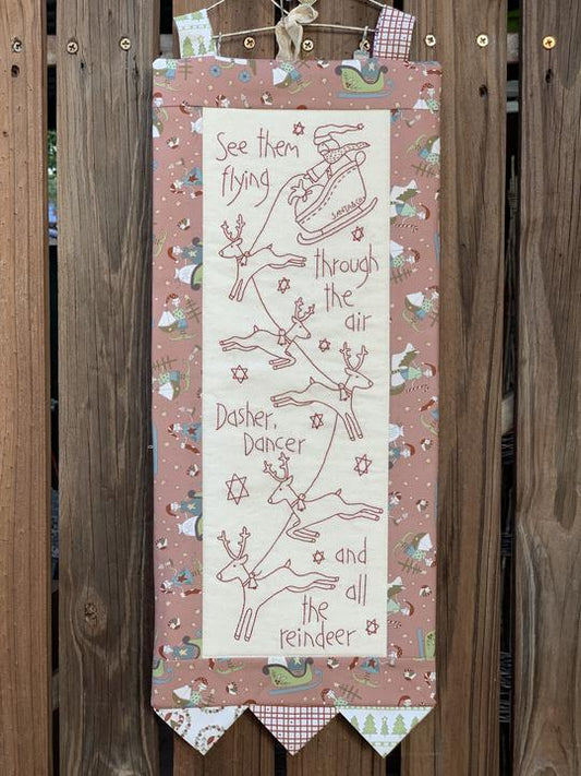 Dasher & Dancer Stitchery