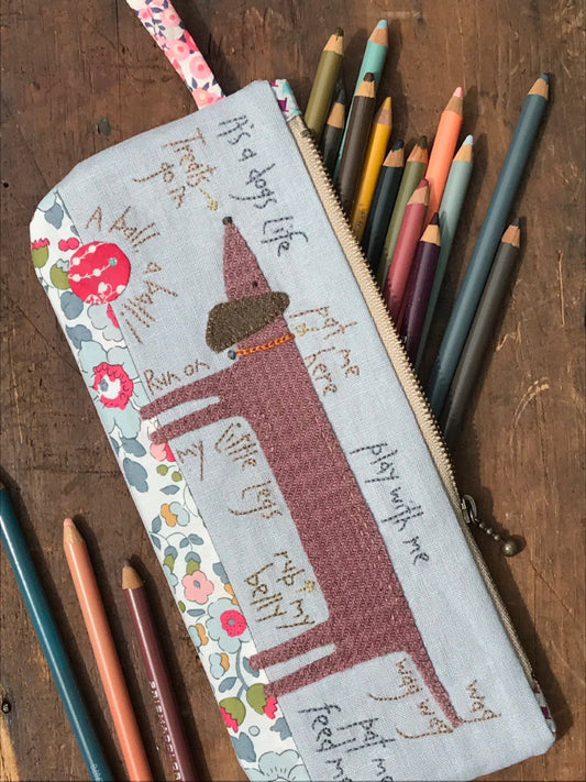 A Dog's Life Pencil Case Pattern