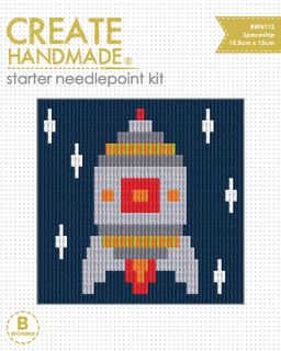 BWN112 Spaceship Starter Needlepoint Kit