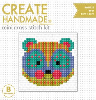 BWN123 Mini Panda Cross Stitch Kit
