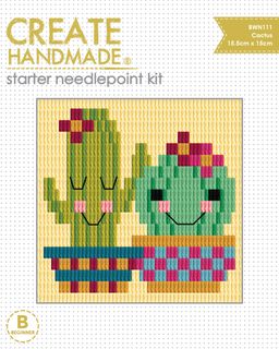 BWN111 Cactus Starter Needlepoint Kit