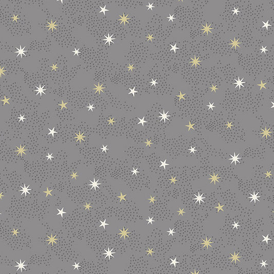 Christmas Stars Grey