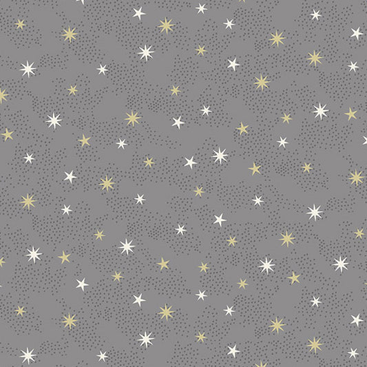 Christmas Stars Grey