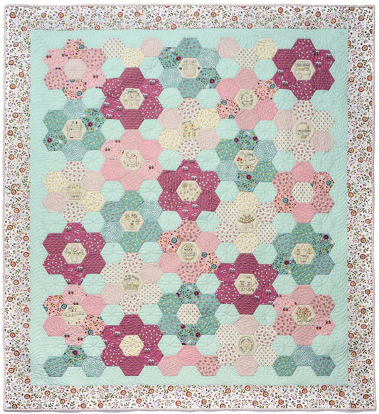 Willowbrook Hexie Quilt