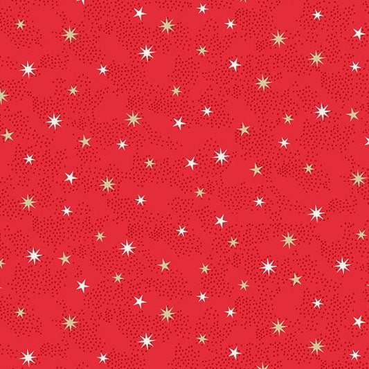 Christmas Stars Red